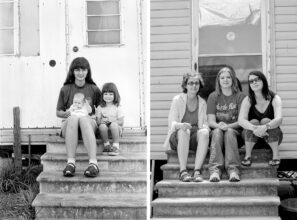 Nancy Floyd. Nieces Dijon and Donna 1982/2012. From the series Weathering Time. © Nancy Floyd